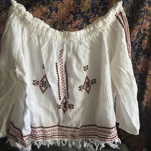 Off the shoulder top